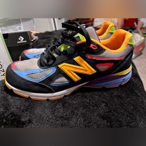 New Balance Multicolor Runner - Black, Yellow, Orange, Blue